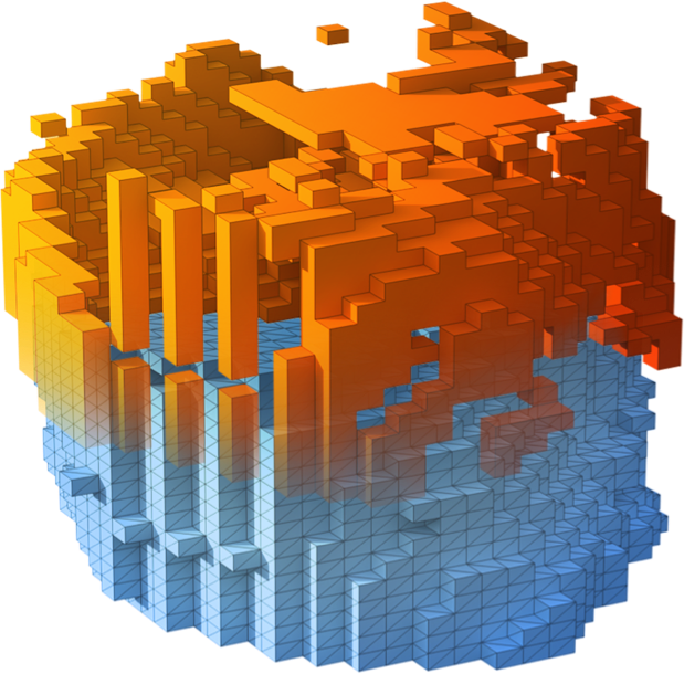 Imagen de terreno en 3d